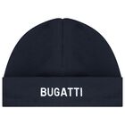 طقم أولاد هدايا أفرول بالشعار باللون الكحلي, 1, hi-res