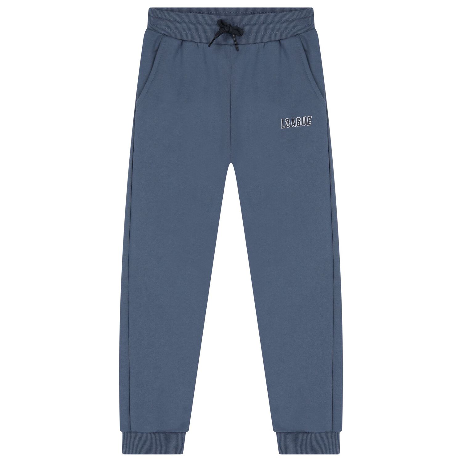 Boys Blue & Navy Blue Tracksuit Set (3 Piece), 2, hi-res