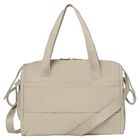 Beige Logo Padded Baby Changing Bag ( 30cm ), 1, hi-res
