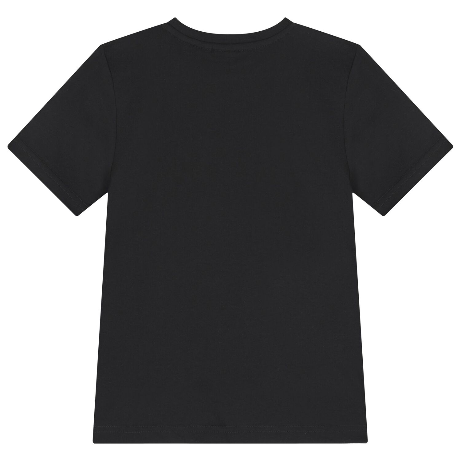 Boys Black Logo T-Shirt, 3, hi-res