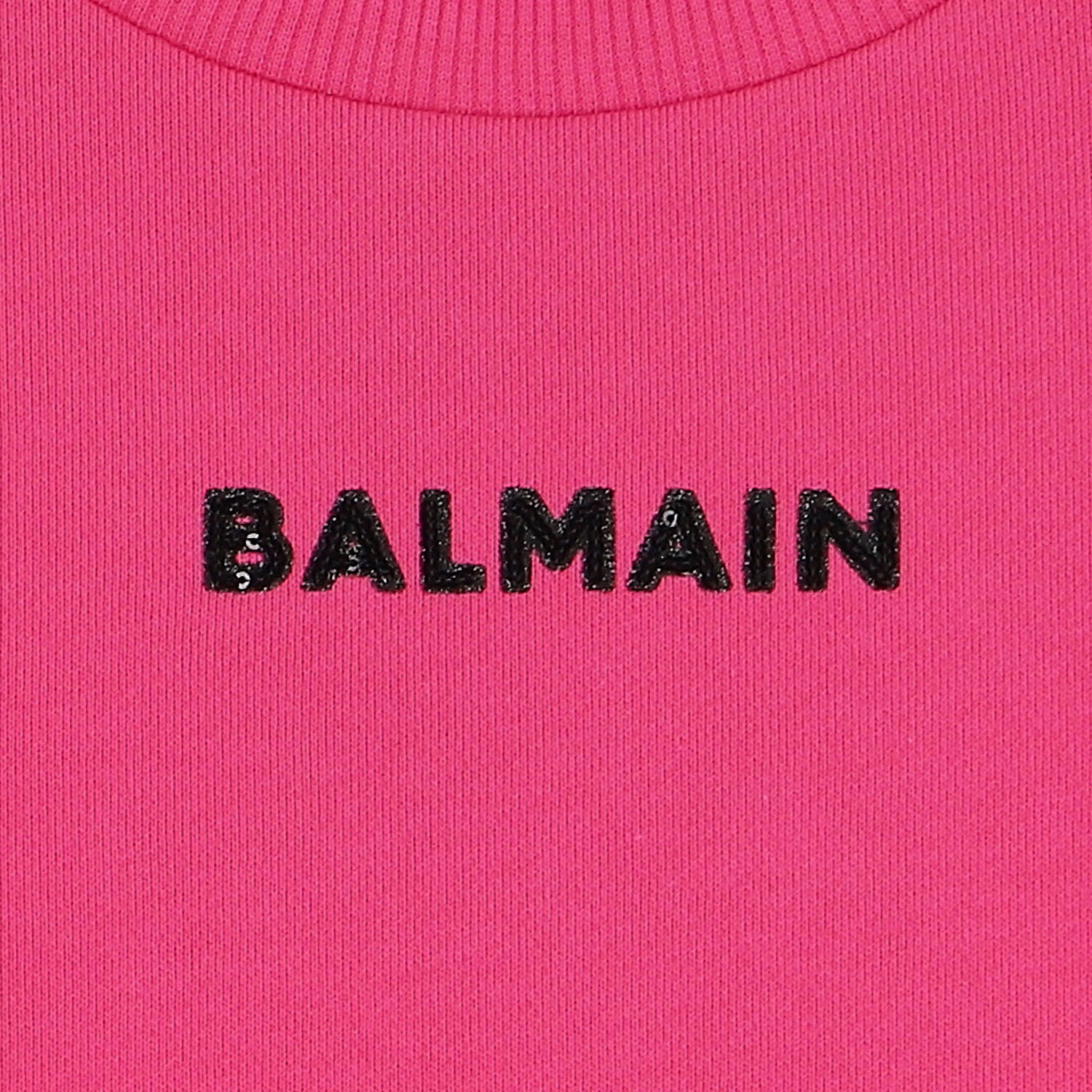 توب بنات بالشعار باللون الوردي, 1, hi-res