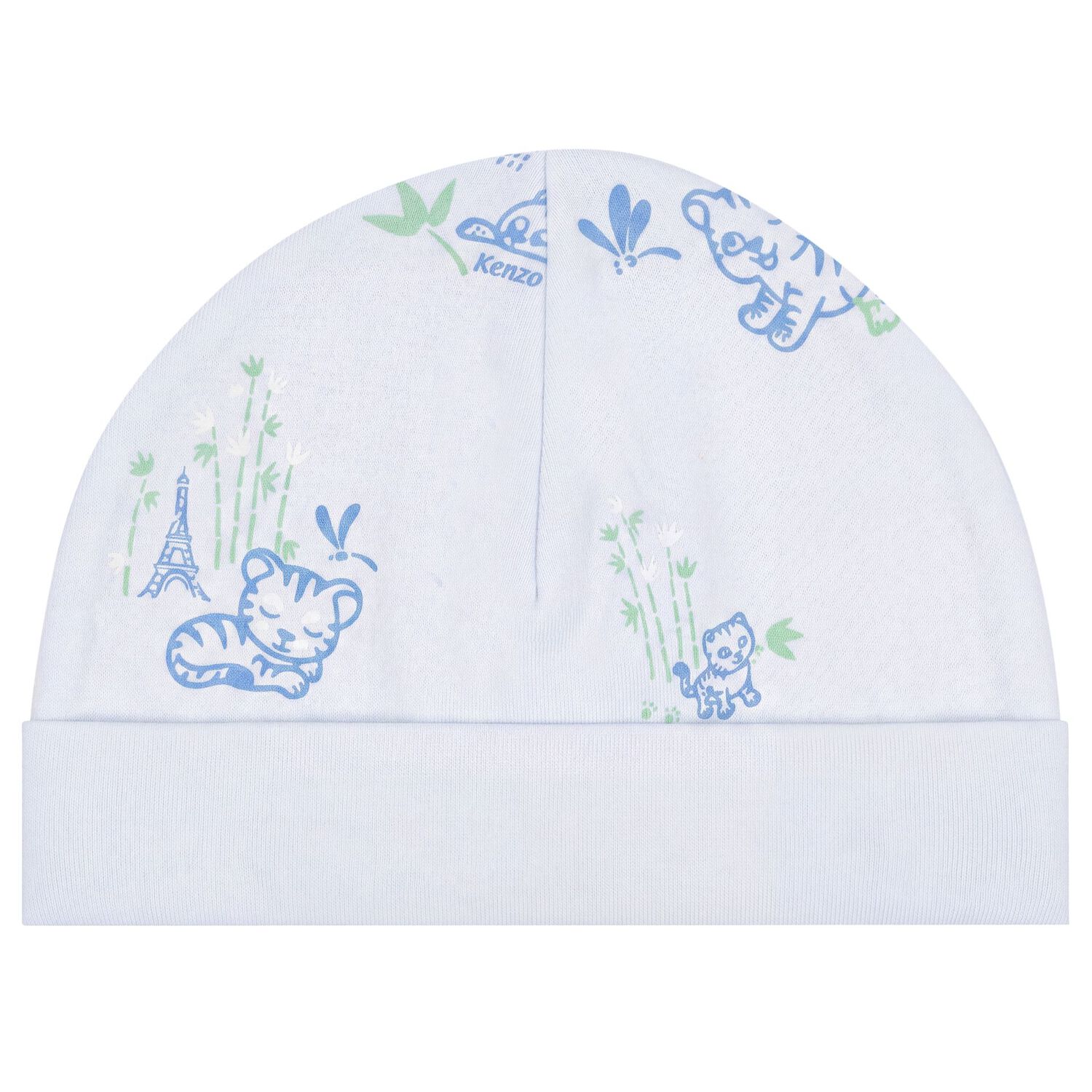 Baby Boys Blue Tiger Babygrow Gift Set, 1, hi-res