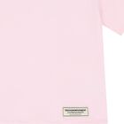 Girls Pink Regular Fit Softskin Logo T-shirt, 4, hi-res