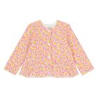 Baby Girls White & Pink Floral 3 Piece Leggings Set, 1, hi-res