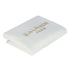 White & Beige Logo Baby Blanket, 1, hi-res