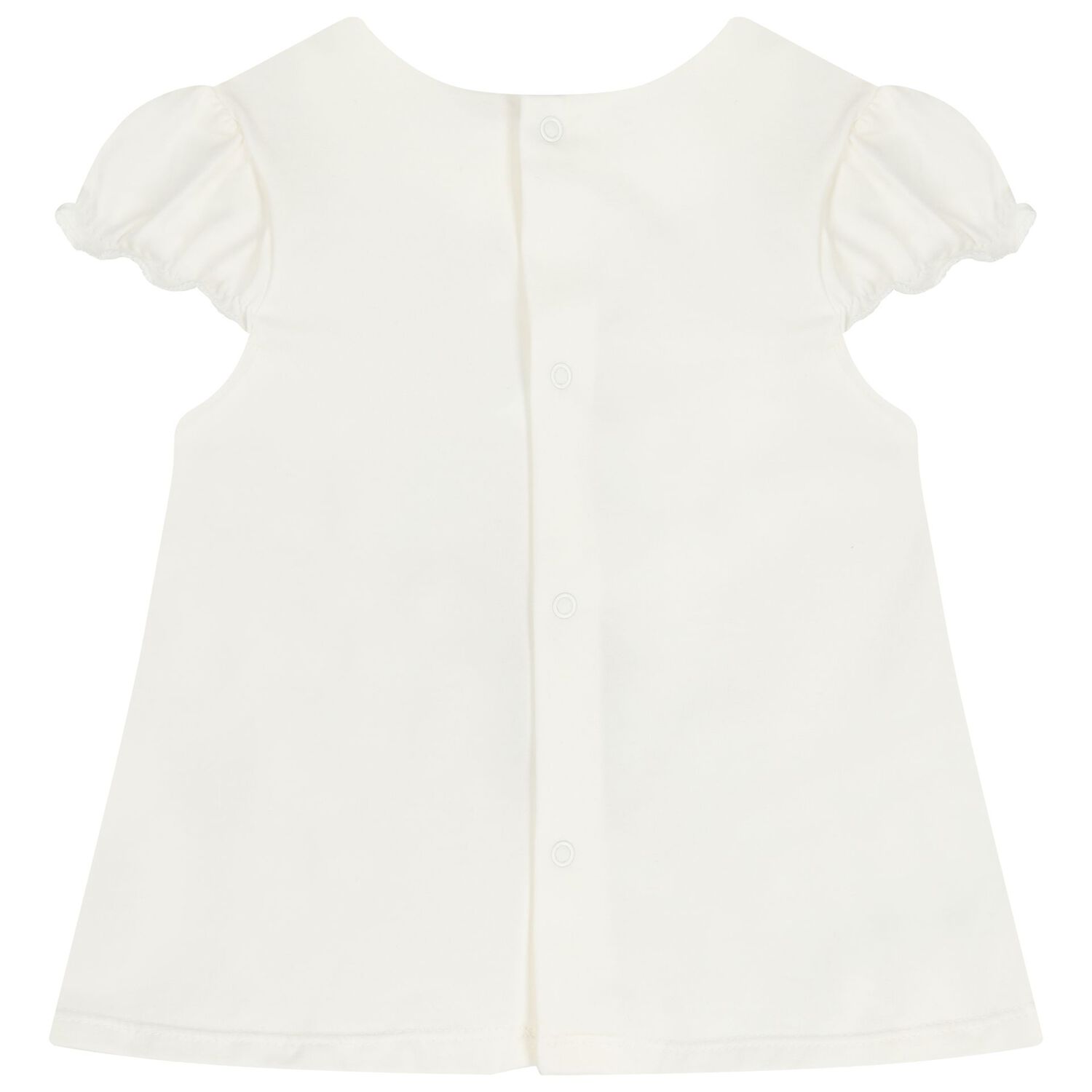 طقم شورتات للبنات الصغيرات باللونين العاجي والبيج (عبوة من قطعتين), 1, hi-res