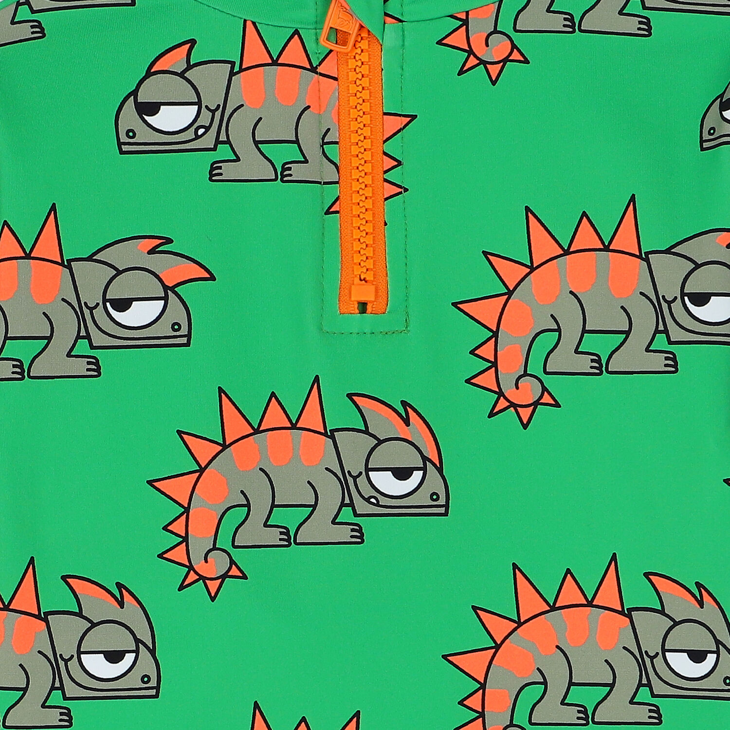 طقم بودي سوت بطبعة باللون الأخضر للأولاد, 1, hi-res