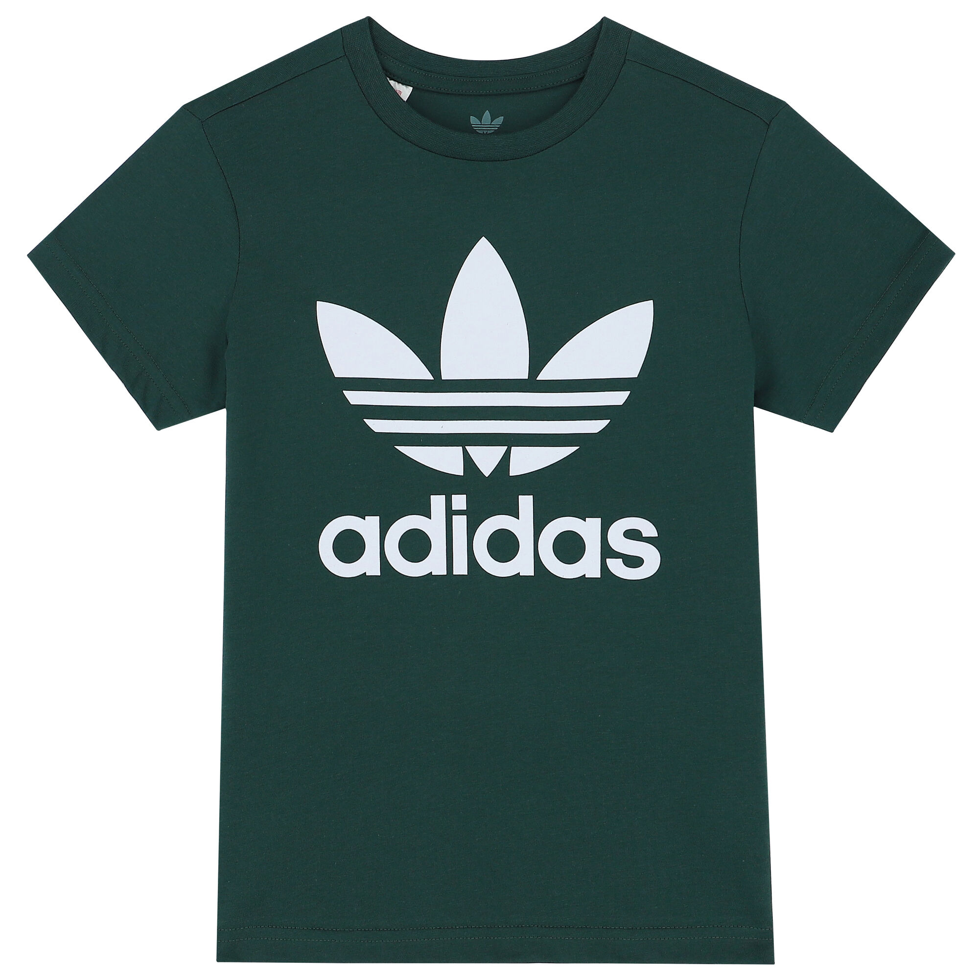 adidas Originals Green Trefoil Logo T Shirt Junior Couture UAE