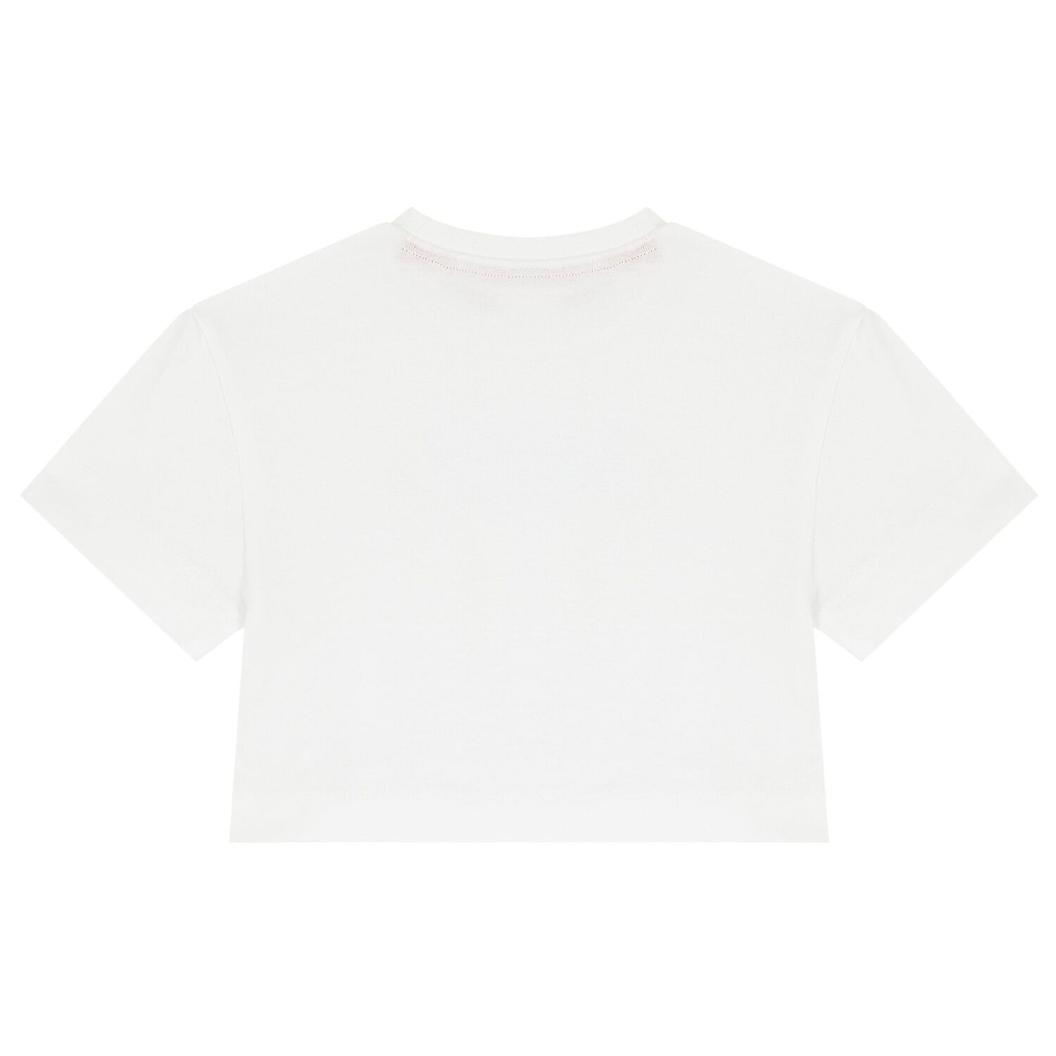 Girls White Logo Lollipop T-Shirt, 1, hi-res