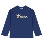 Boys White & Blue Racing Car T-Shirt ( 2pack ), 2, hi-res