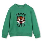 Green Tiger Logo Sweatshirt, 3, hi-res