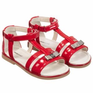 Girls Red Patent Sandals
