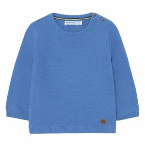 Younger Boys Blue Knitted Jumper