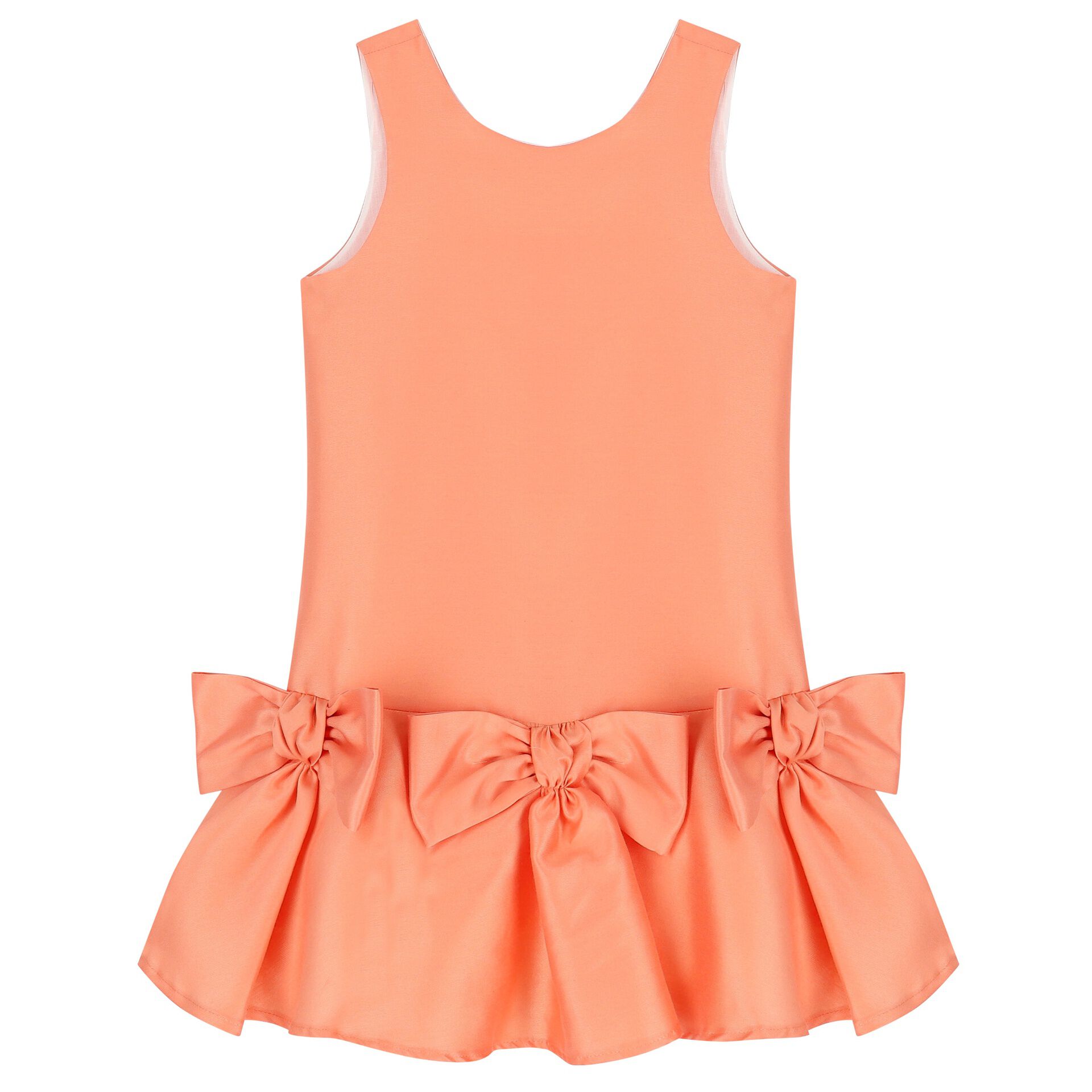 Orange dress hot sale for girl