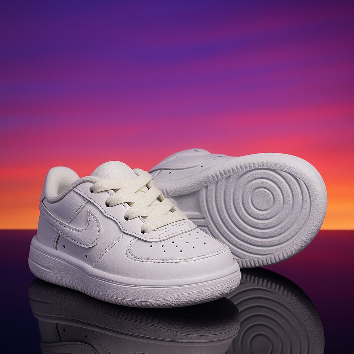 حذاء أبيض فورس 1 للأطفال, 1, hi-res image number null