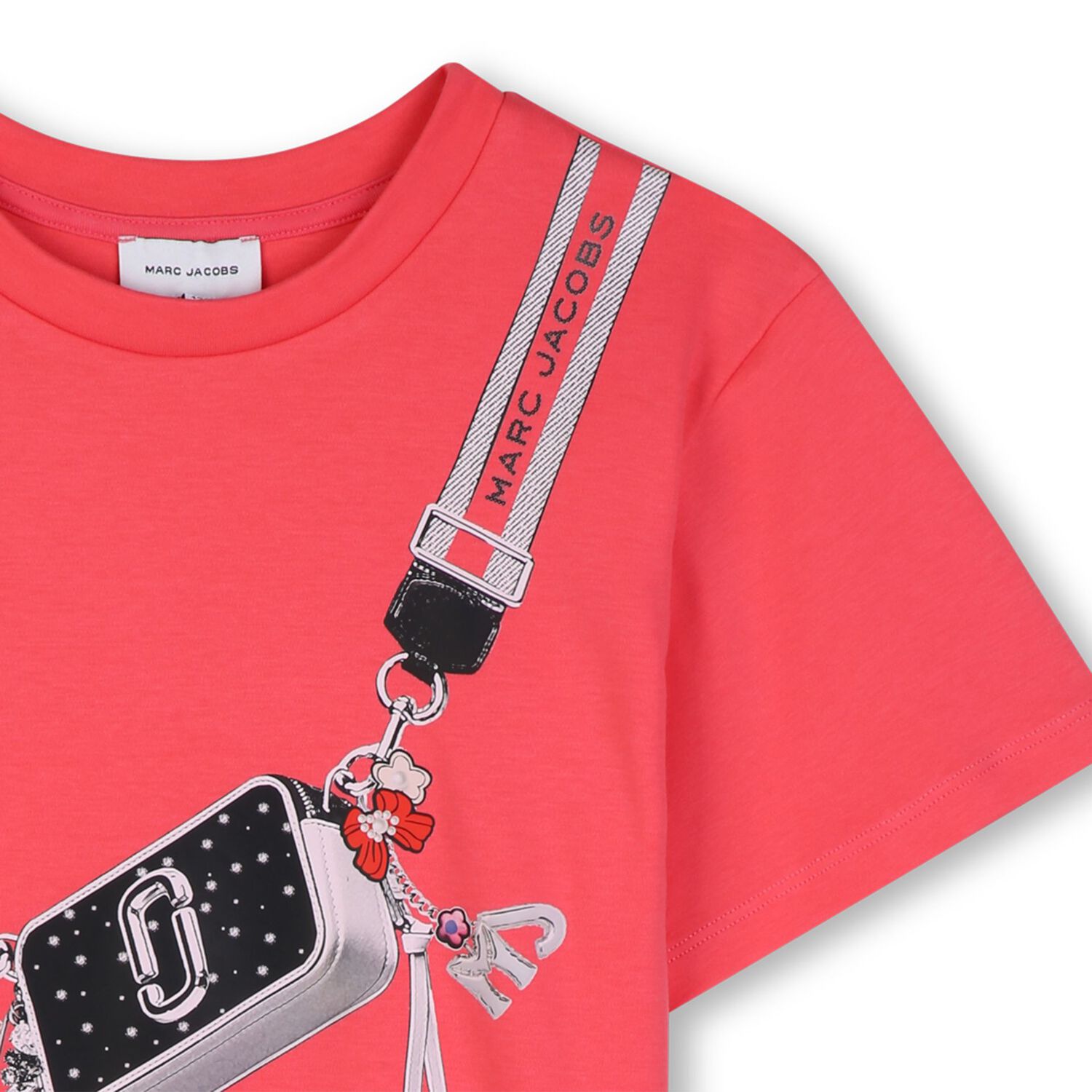 Girls Red Bag T-Shirt, 1, hi-res