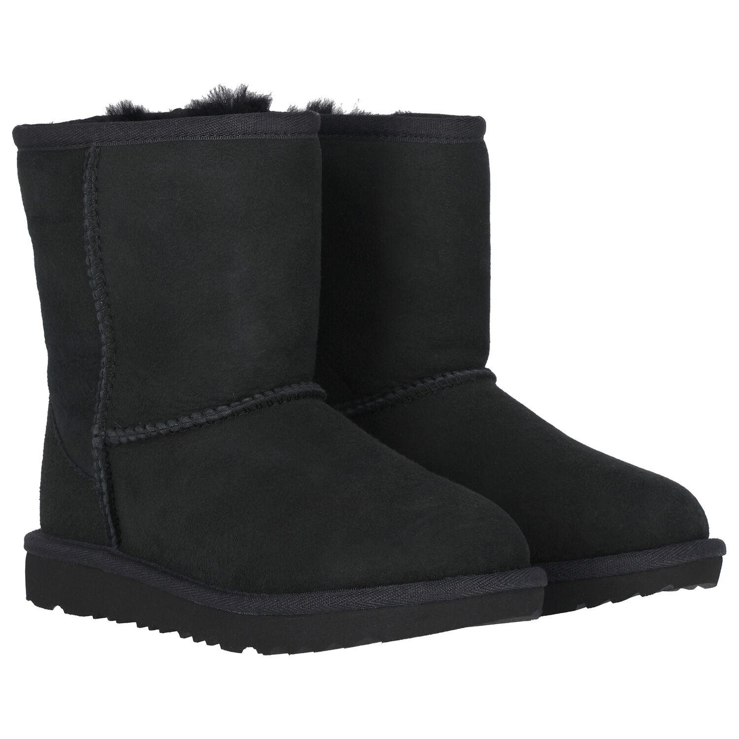 Black Classic II Suede Boots, 1, hi-res