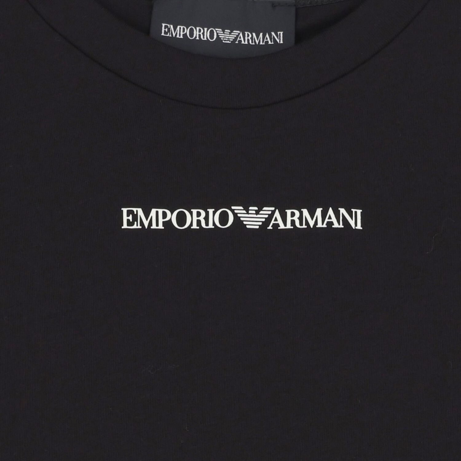 تيشيرت اولاد بالشعار باللون الاسود, 4, hi-res