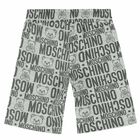 شورت بالشعار باللون الرمادى للاولاد, 1, hi-res