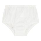 Baby Girls White & Purple Majolica Dress Set, 1, hi-res