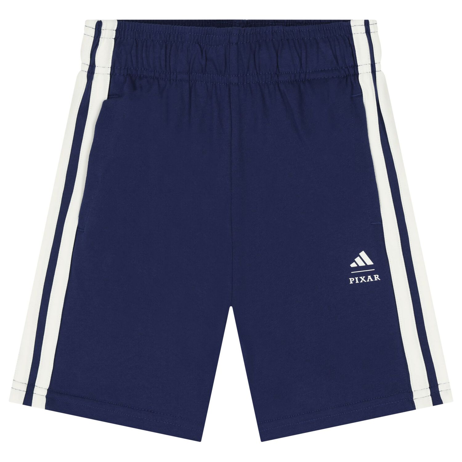Boys Navy Blue Buzz Lightyear Disney Shorts Set, 1, hi-res