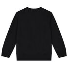 Black Teddy Bear Logo Sweatshirt, 2, hi-res