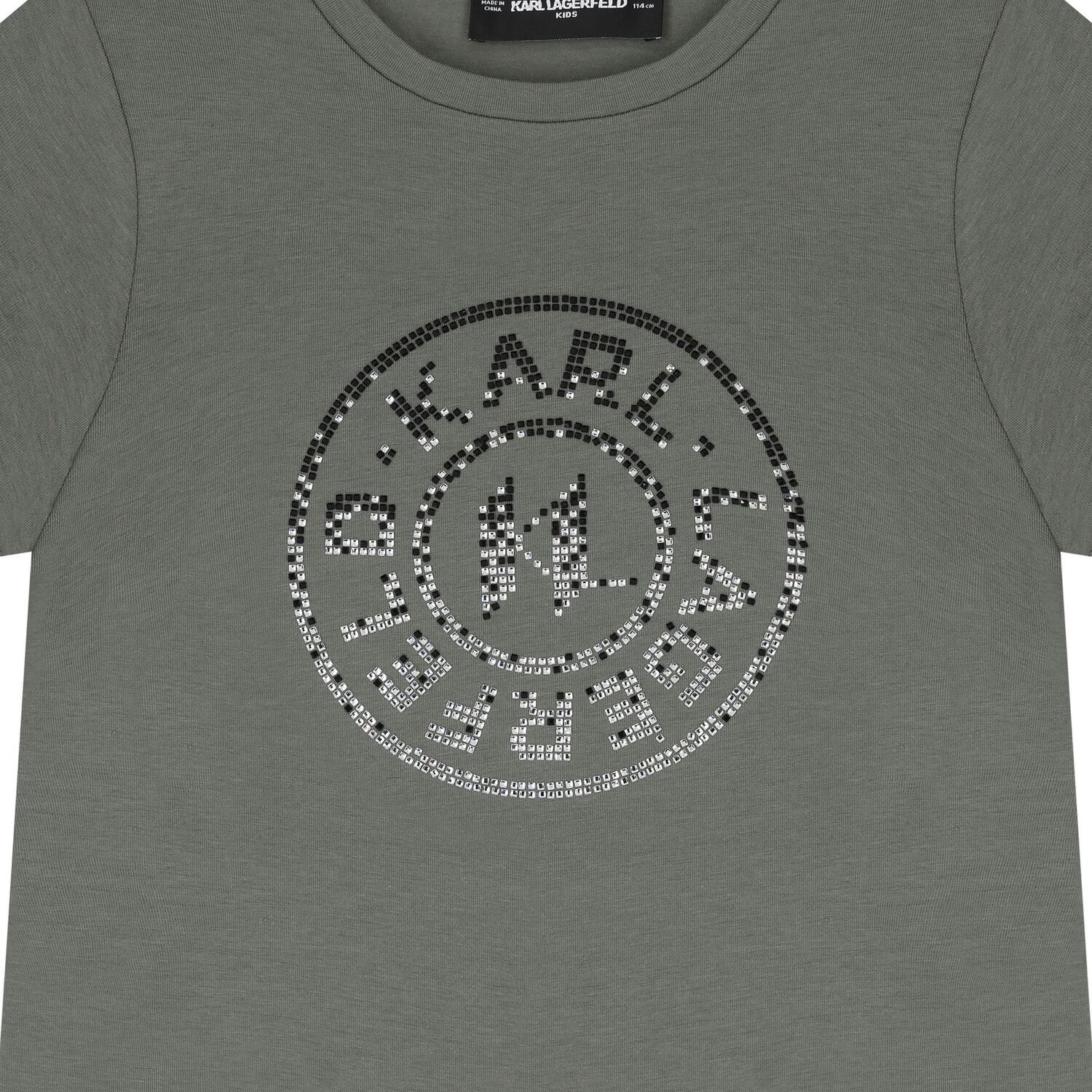 Girls Green Logo T-Shirt, 1, hi-res image number null