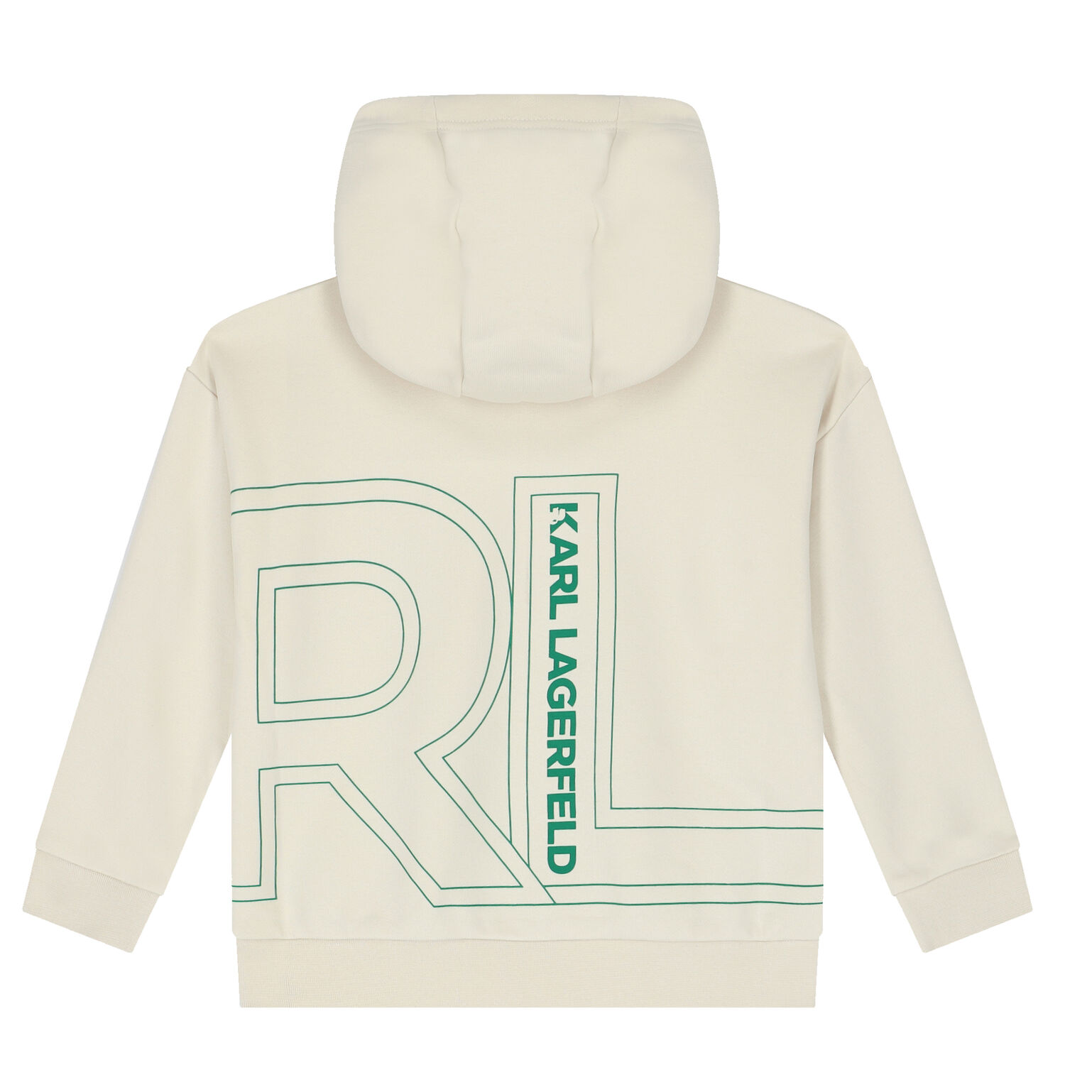 Boys Ivory Logo Hooded Top, 1, hi-res image number null