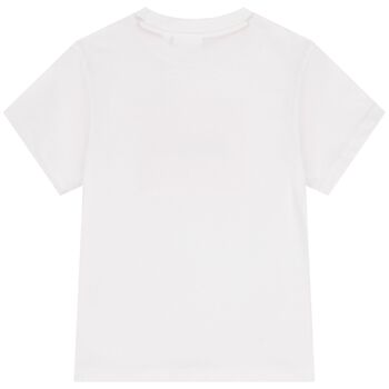 Boys White Logo T-Shirt 