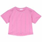 Girls Pink Embellished T-Shirt, 1, hi-res