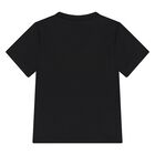 طقم شورت بشعار جوردان باللون الأسود للأطفال, 1, hi-res