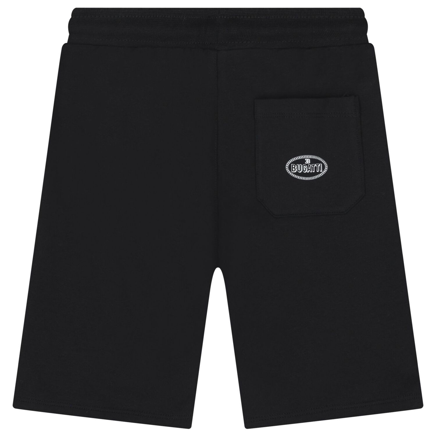 Boys Black Logo Shorts, 2, hi-res