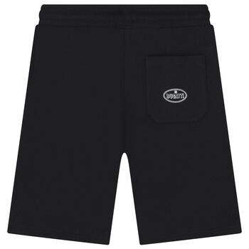 Boys Black Logo Shorts