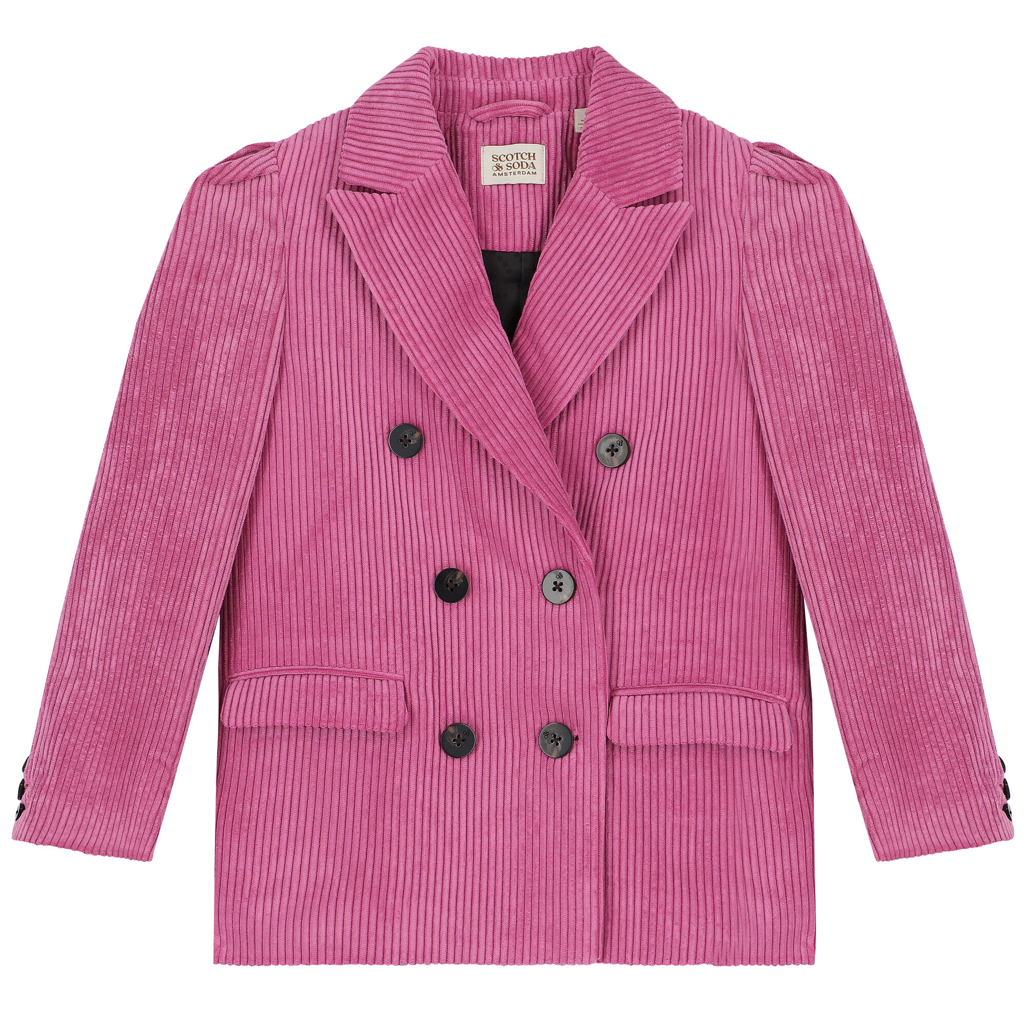 Pink corduroy blazer on sale