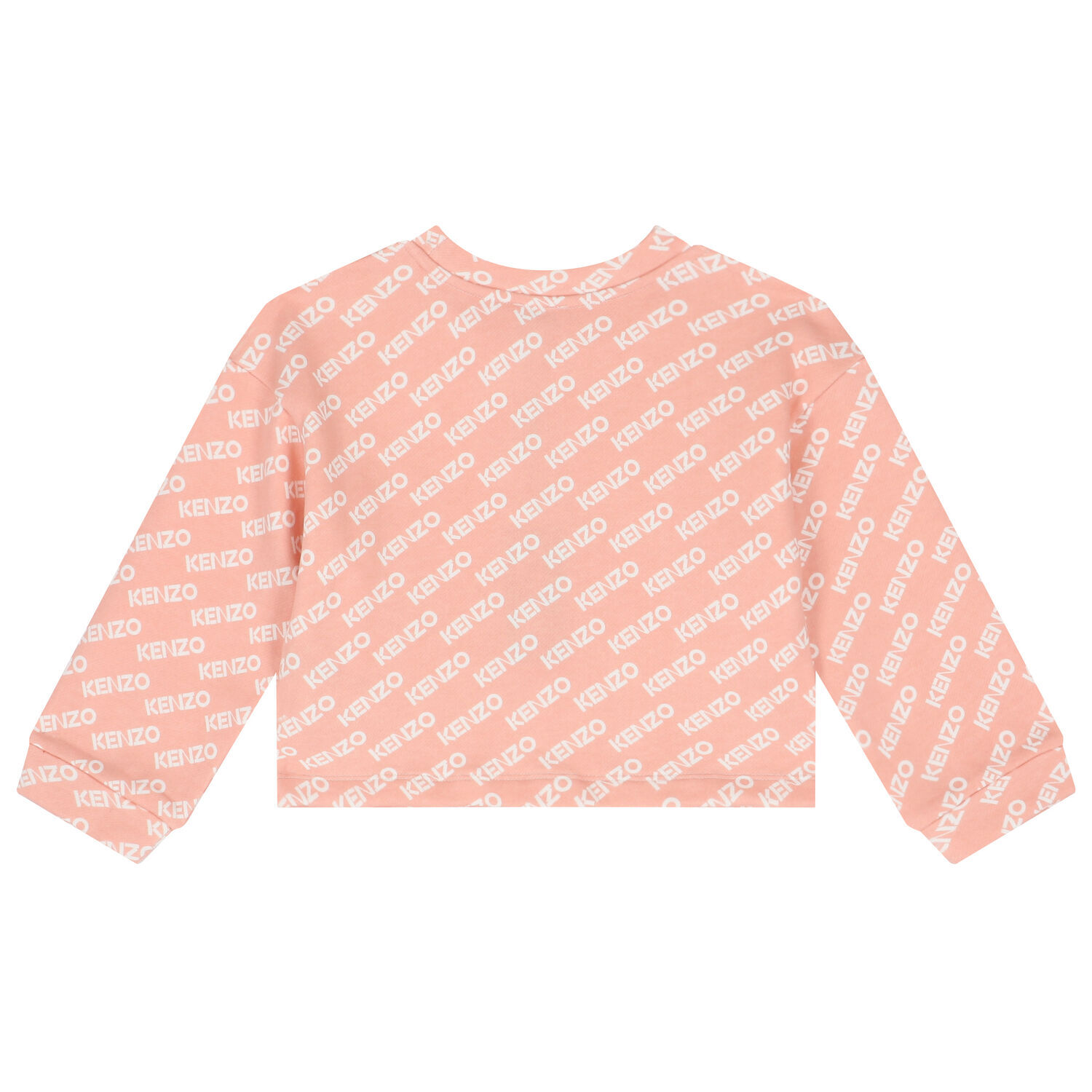 Girls Pink Logo Sweatshirt, 1, hi-res