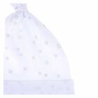 Baby White & Grey Star Hat, 1, hi-res