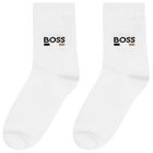 Boys White Logo Socks ( 2-Pack ), 2, hi-res