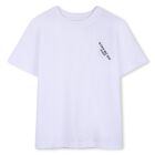 Boys White Logo T-Shirt, 1, hi-res