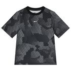 تيشيرت أولاد بالشعار باللون الأسود, 1, hi-res