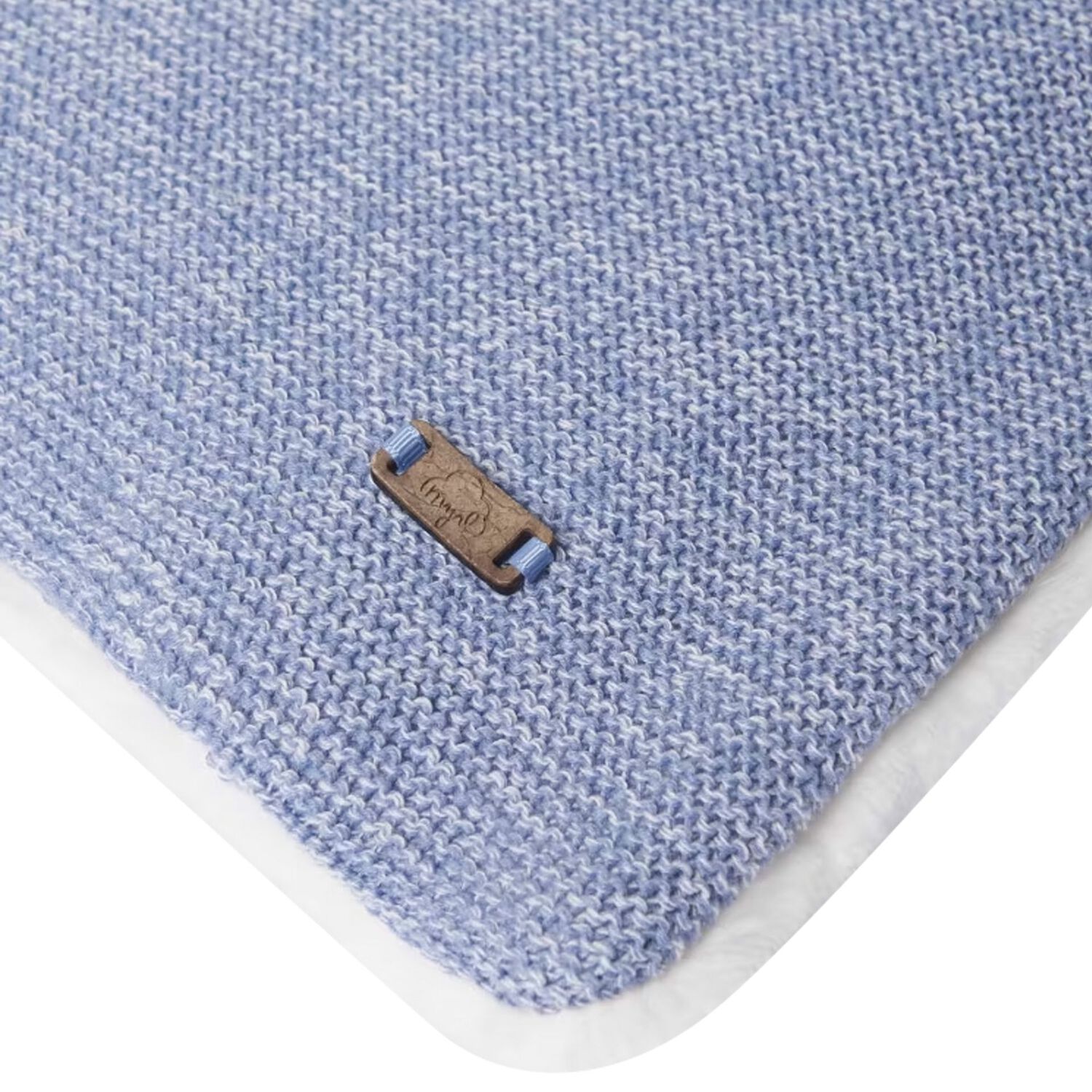 Baby Boys Blue Knitted Nest, 1, hi-res