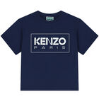 Navy Blue Logo T-Shirt, 1, hi-res