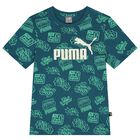 Boys Green Logo T-Shirt, 1, hi-res