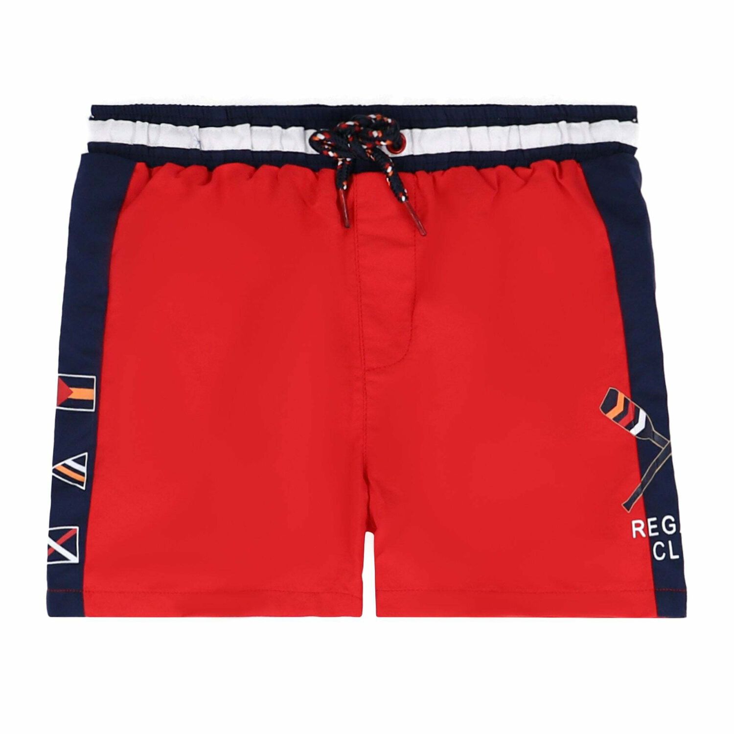 Boys Red Swim Shorts, 1, hi-res image number null