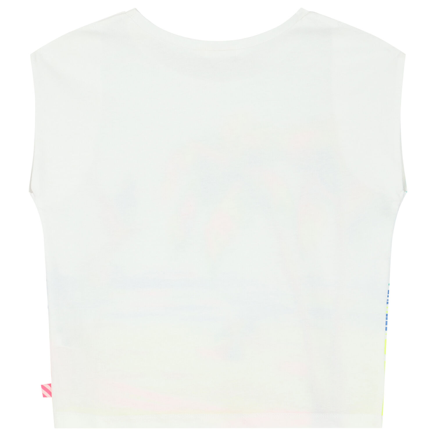 تيشيرت بطبعة أشجار نخيل باللون الابيض للبنات, 1, hi-res image number null