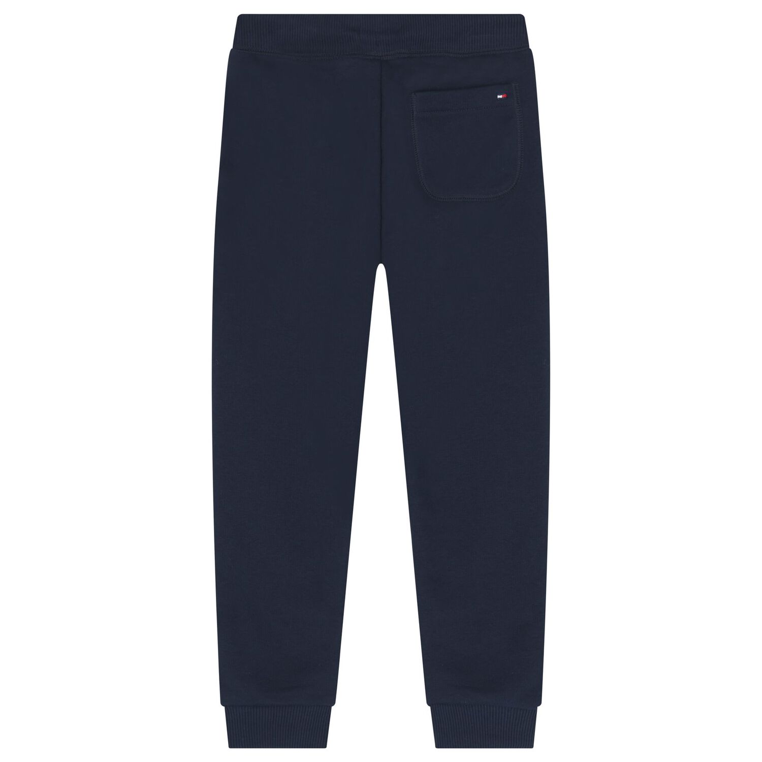 Boys Navy Blue Logo Joggers, 1, hi-res