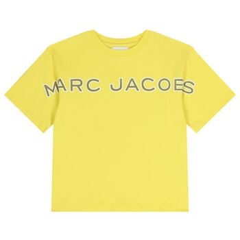 تيشيرت بالشعار باللون الأصفر للأولاد