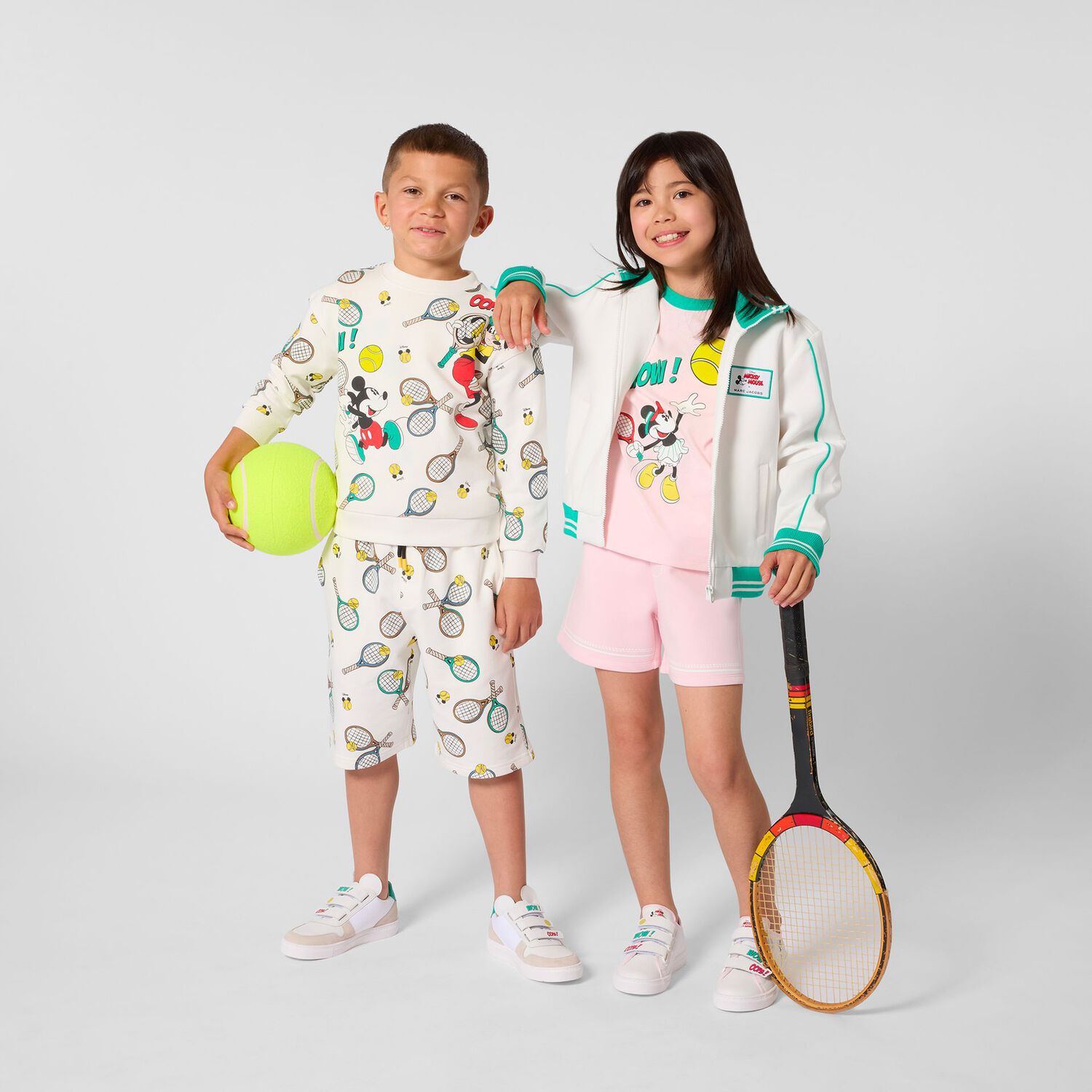 Boys White Disney Shorts, 1, hi-res