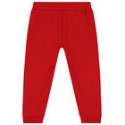 بدلة رياضية بنات باللون البيج والاحمر , 1, hi-res