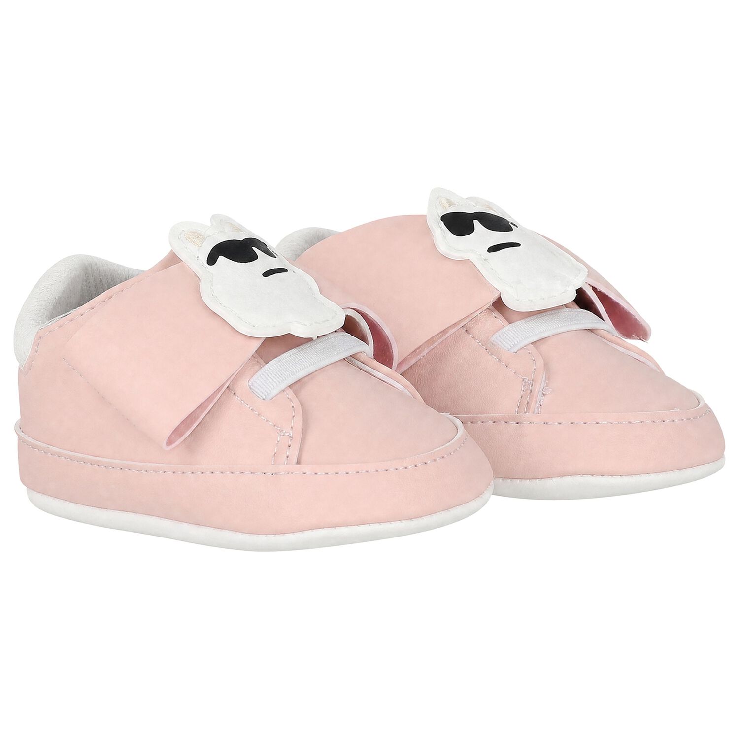 Baby Girls Pink Choupette Pre Walker Shoes, 1, hi-res