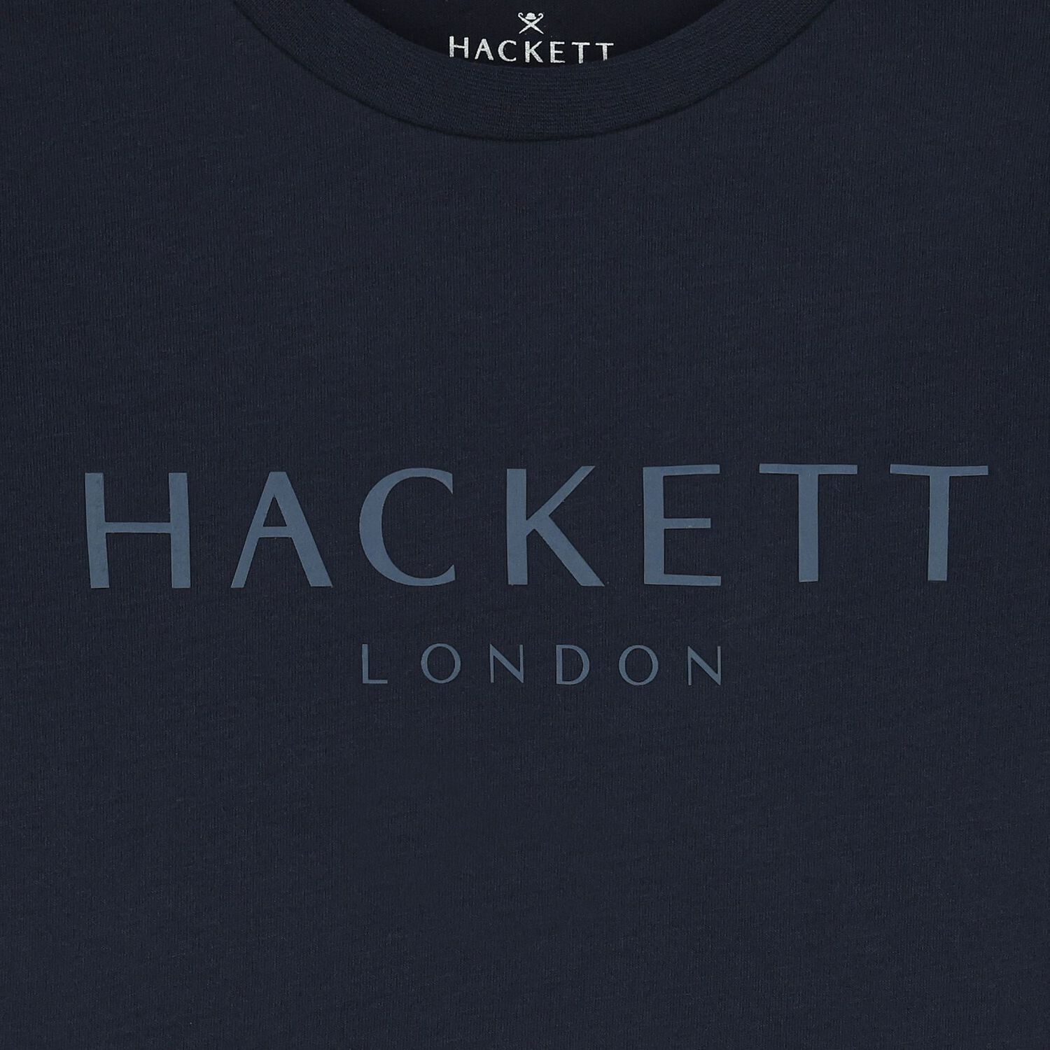 توب أولاد بأكمام بالشعار باللون الكحلي, 3, hi-res